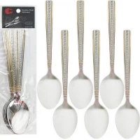 Набір столових ложок 6шт Греція 21см C 811-BS