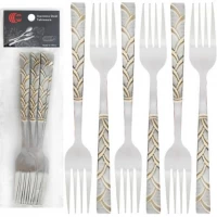 Набір столових виделок 6шт Гармонія 21см C 815-BF Набір столових виделок 6шт Гармонія 21см C 815-BF