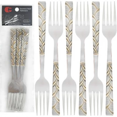 Набір столових виделок 6шт Гармонія 21см C 815-BF