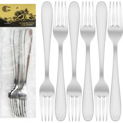 Набір столових виделок 6шт 21см C 821-BF
