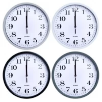 Настінний годинник D19см 552