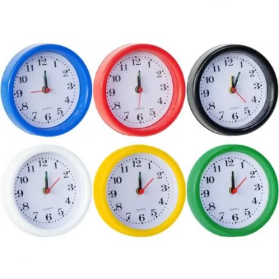 Настільний годинник - будильник D10см 2033