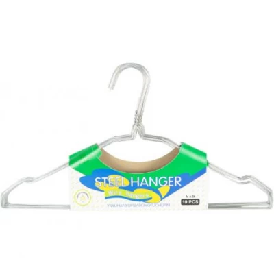 Вішалка металева 10 штук 40*22см 7550-28G Вішалка металева 10 штук 40*22см 7550-28G