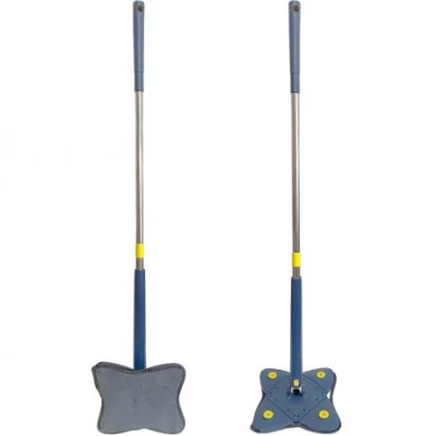 Швабра телескопічна 107см, насадка 23*23см, з віджимом KS-006