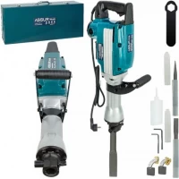 Відбійний молоток електричний, 1800 Вт, з набором зубил, у металевому кейсі ASR513