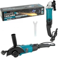 Кутова шліфувальна машина 125 мм з подовженою ручкою та регулюванням швидкості, 600 Вт ASR301