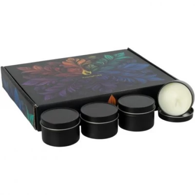 Ароматична свічка h40мм d60мм BB64012 у металевій банці 7127-6