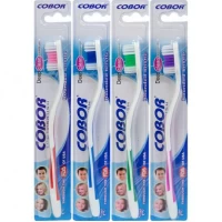 Зубні щітки Cobor 18см на блістері Е-606