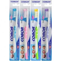 Зубні щітки Cobor 19см на блістері Е-608