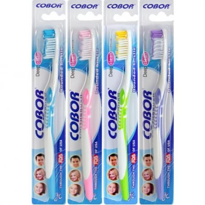 Зубні щітки Cobor 19см на блістері Е-608