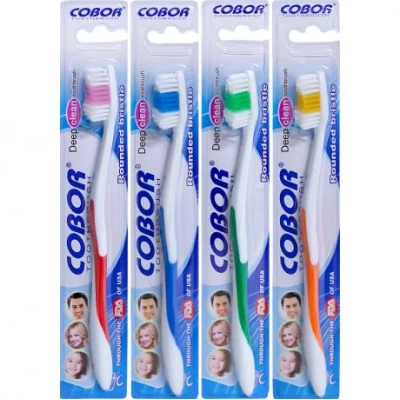 Зубні щітки Cobor 19см на блістері Е-925