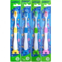 Зубні щітки  дитячі «Cobor» 16см на блістері Е-984
