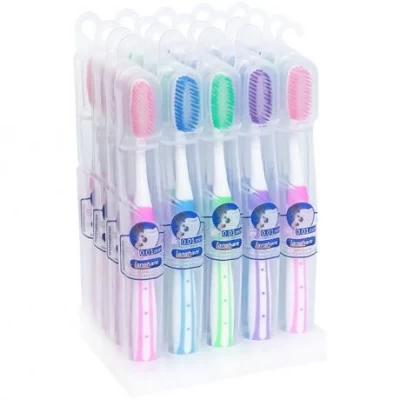 Зубна щітка Lanshare з ультратонкою щетиною 0,01 мм у пластиковому футлярі 2916