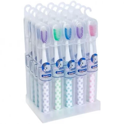 Зубна щітка Lanshare з ультратонкою щетиною 0,01 мм у пластиковому футлярі 2911