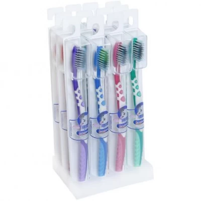 Зубна щітка Lanshare з ультратонкою щетиною 0,01 мм у пластиковому футлярі 4910