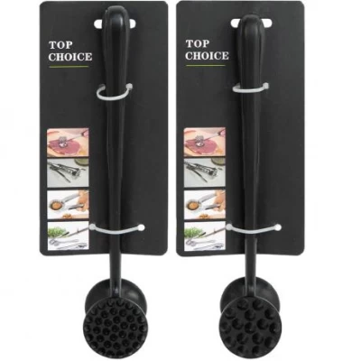 Молоток для відбивання м'яса двосторонній  22см 248г, металевий 1635E