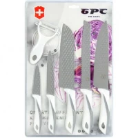 Набір кухонних ножів, 6 предметів з овочечисткою 2933