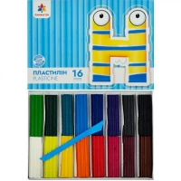 Пластилін  16 кольорів по 12 г.,стек,GAMMA UA 200317