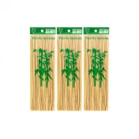 Бамбукові палички для барбекю і гриля 15см * 3мм ZQ-3.0*15cm