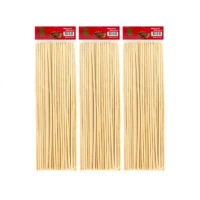 Бамбукові палички для барбекю і гриля 25см*4мм ZQ-4.0*25cm
