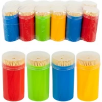 Зубочистки бамбукові Класичні 65мм, 150шт 7*3,5см 847 Зубочистки бамбукові Класичні 65мм, 150шт 7*3,5см 847