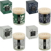 Ароматична свічка  AXW2058 у скляному стакані з кришечкою