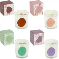 Свічка ароматична із запахом троянди в склі для дому AXW9040-1 Свічка ароматична із запахом троянди в склі для дому AXW9040-1