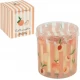 Свічка ароматична воскова Персик у склянці з кришкою 400 г AXW291