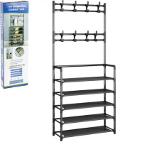 Стійка-вішалка 60*26*172см  для одягу та взуття TW 5-60-1