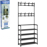 Стійка-вішалка 60*26*172см для одягу та взуття TW 4-60-1 Стійка-вішалка 60*26*172см для одягу та взуття TW 4-60-1