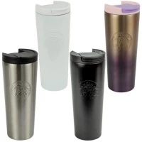 Термостакан 600 мл із нержавіючої сталі з відкидною кришкою B25-19