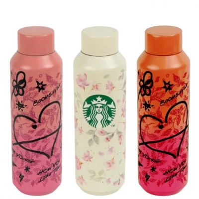 Пляшка  для води 590 мл  із нержавіючої сталі B25-22