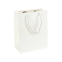 Пакет подарунковий 26х32х12см з тисненням WHITE HL-1860 Пакет подарунковий 26х32х12см з тисненням WHITE HL-1860