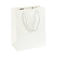 Пакет подарунковий 31х42х12см з тисненням WHITE HL-1861