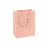 Пакет подарунковий 18х23х10см з тисненням PINK HL-1867