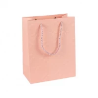 Пакет подарунковий 26х32х12см з тисненням PINK HL-1868