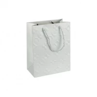 Пакет подарунковий 18х23х10см з тисненням SILVER HL-1871