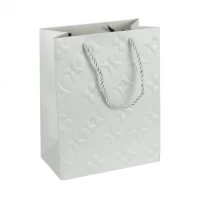 Пакет подарунковий 31х42х12см з тисненням SILVER HL-1873