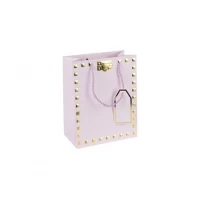 Пакет подарунковий 12х15х7см із тисненням фольгою LIGHT PURPLE HL-1919 Пакет подарунковий 12х15х7см із тисненням фольгою LIGHT PURPLE HL-1919