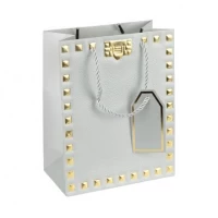 Пакет подарунковий 31х42х12см із тисненням фольгою SILVER HL-1932 Пакет подарунковий 31х42х12см із тисненням фольгою SILVER HL-1932