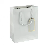 Пакет подарунковий 31х42х12см однотонний SILVER HL-1993 Пакет подарунковий 31х42х12см однотонний SILVER HL-1993