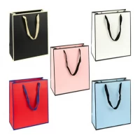 Пакет подарунковий 15х6х20 см однотонний HL-111