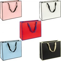 Пакет подарунковий 46х15х35 см однотонний горизонтальний HL-119