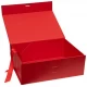 Подарункова коробка 33×25×12 см зі стрічкою та принтом RED HL-222 Подарункова коробка 33×25×12 см зі стрічкою та принтом RED HL-222