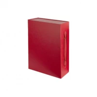 Подарункова коробка 28,2×20,9×9,2 см з ручкою RED HL-225