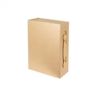 Подарункова коробка 28,2×20,9×9,2 см з ручкою CHAMPAGNE GOLD HL-226