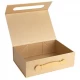 Подарункова коробка 28,2×20,9×9,2 см з ручкою CHAMPAGNE GOLD HL-226 Подарункова коробка 28,2×20,9×9,2 см з ручкою CHAMPAGNE GOLD HL-226