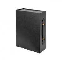 Подарункова коробка 33×25×12 см з ручкою BLACK HL-228