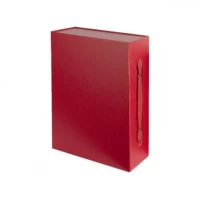 Подарункова коробка 33×25×12 см з ручкою RED HL-229