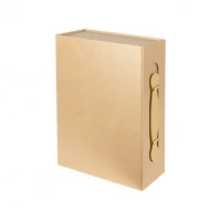 Подарункова коробка 33×25×12 см з ручкою CHAMPAGNE GOLD HL-230 Подарункова коробка 33×25×12 см з ручкою CHAMPAGNE GOLD HL-230
